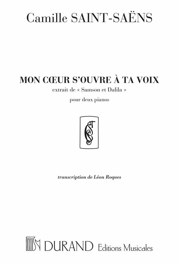Samson Et Dalila N 9 2 Pianos (Roques)